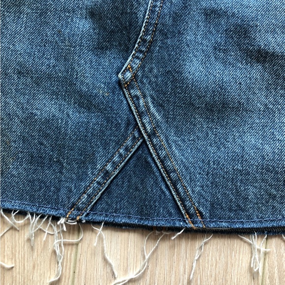 Aritzia Denim Forum The Eddie Mini Denim Skirt - Picture 7 of 12